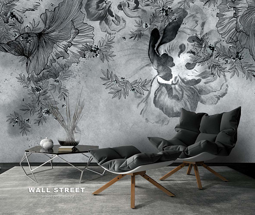 Фотообои в интерьере артикул La Prima 1, ПРИМА / LA PRIMA, Wall street